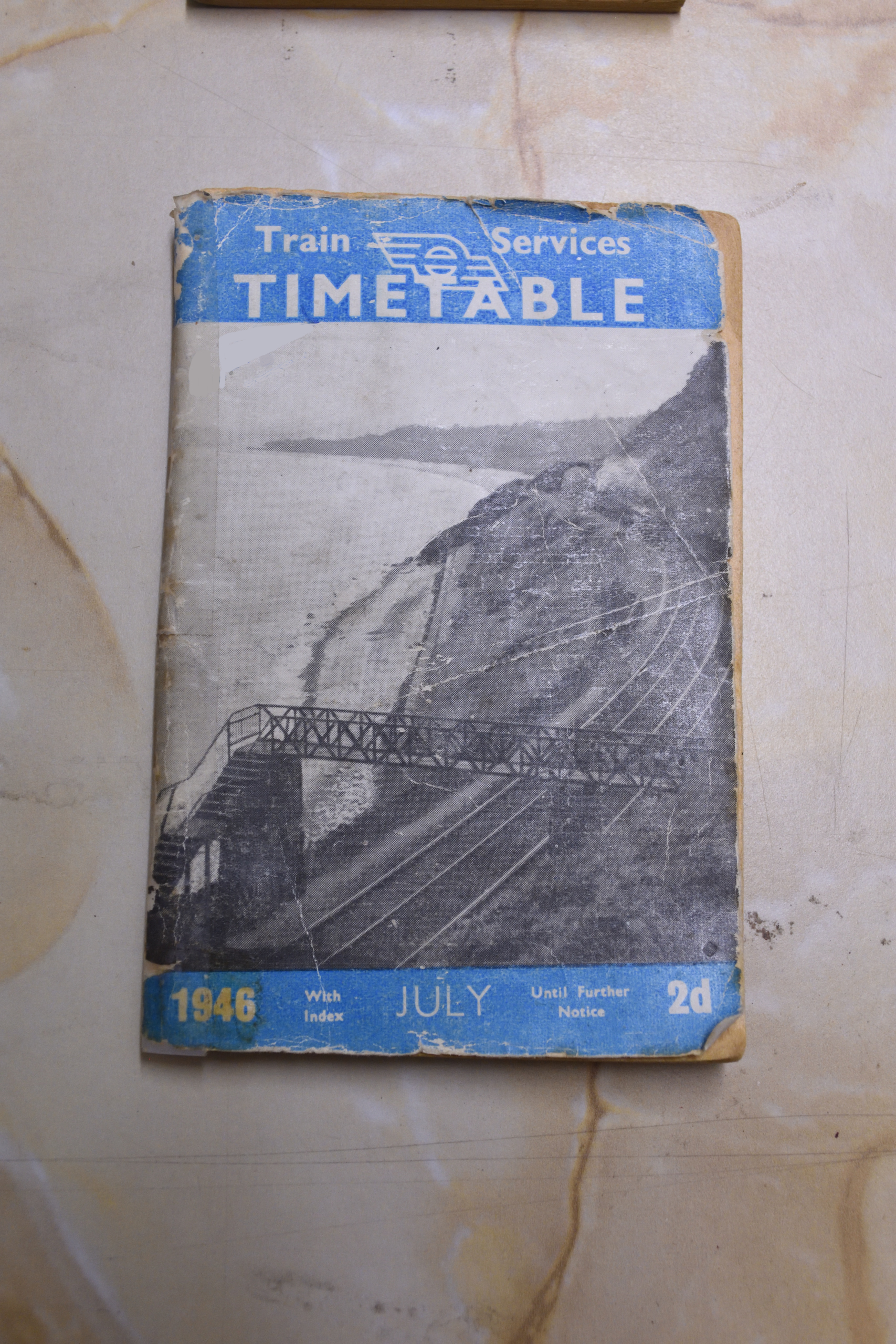 1946 Train Timetable