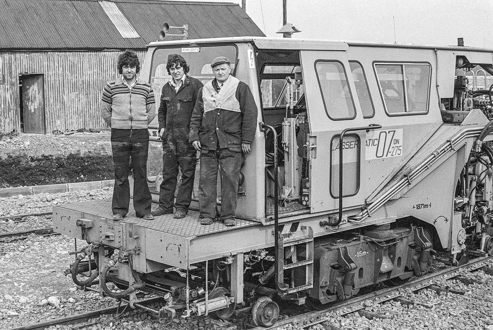 New tack ballast machine at Inchicore