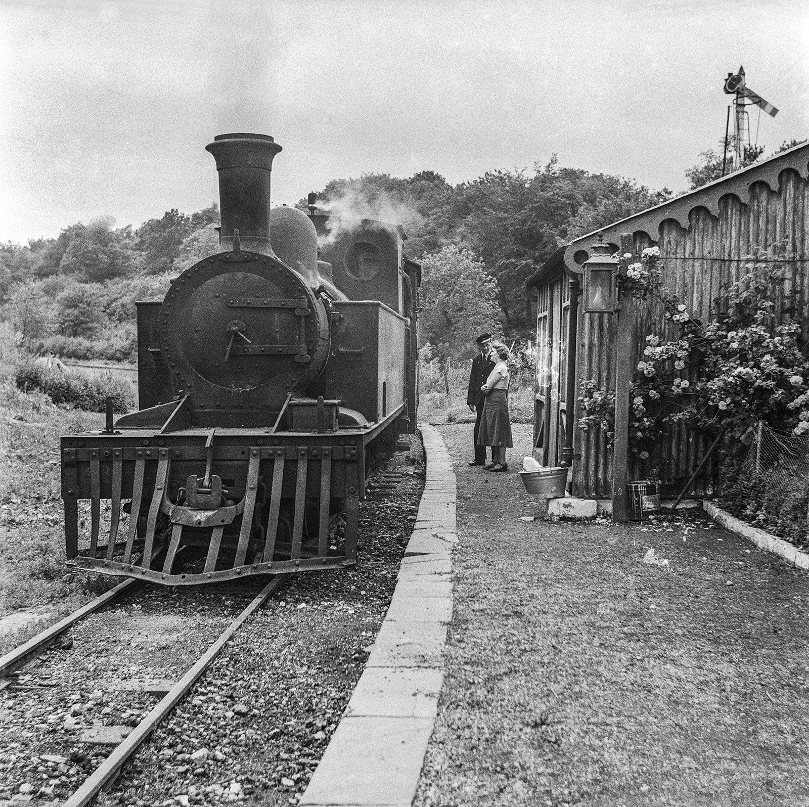 Steam train at Ballyheady