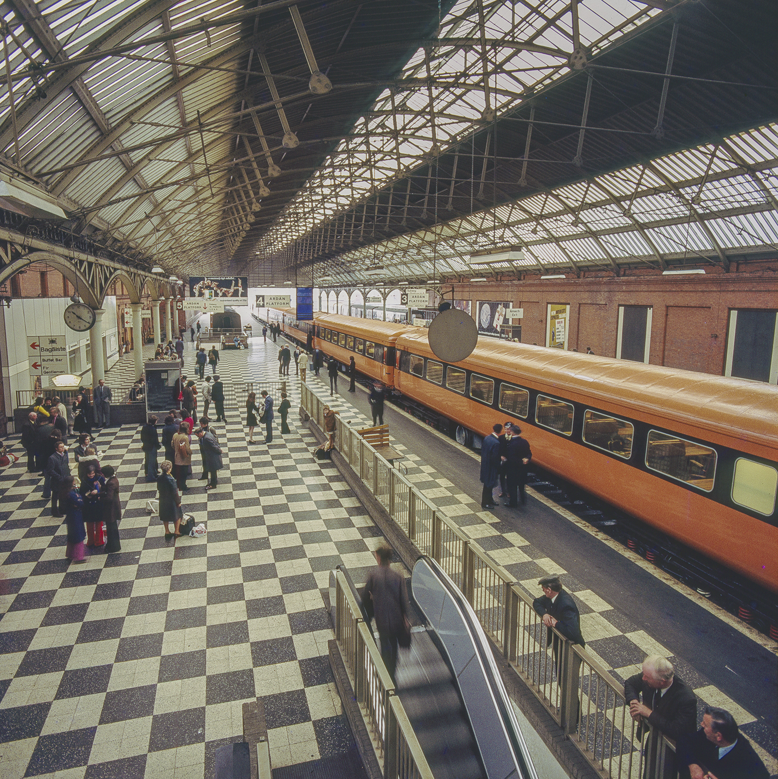 1972 New CIÉ 'Supertrain' Pearse Station