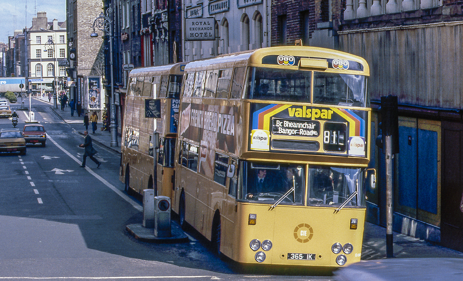 1980 CIÉ Bus Parliament Street