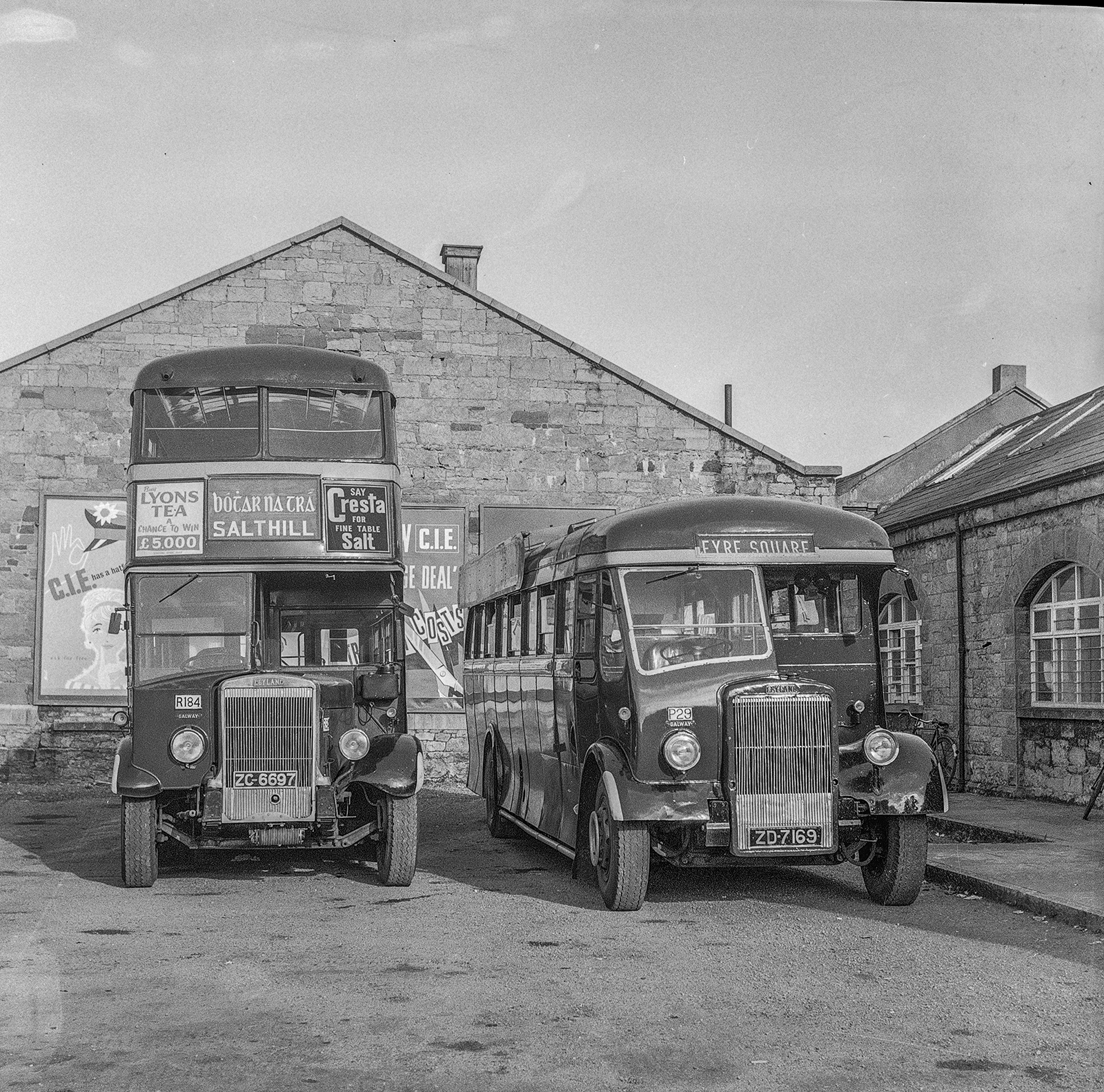 Vehicle 1960s Galway June 1960 IrishRailwaySociety