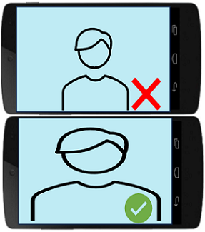 Photo comparison on phone